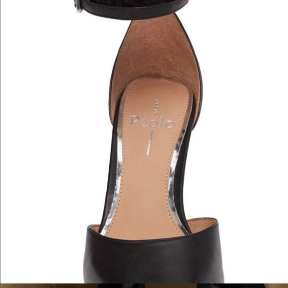 NIB Linea Paolo Pammy Ruffled Pointy Toe Pump 8.5 - Picture 3 of 8